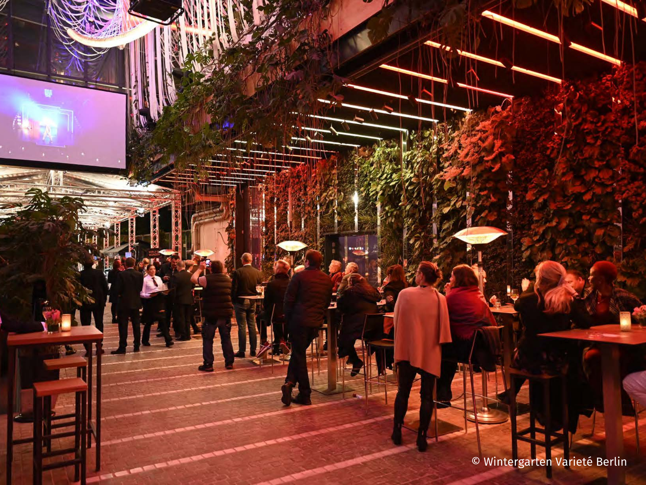 Atrium im Wintergarten Varieté Berlin