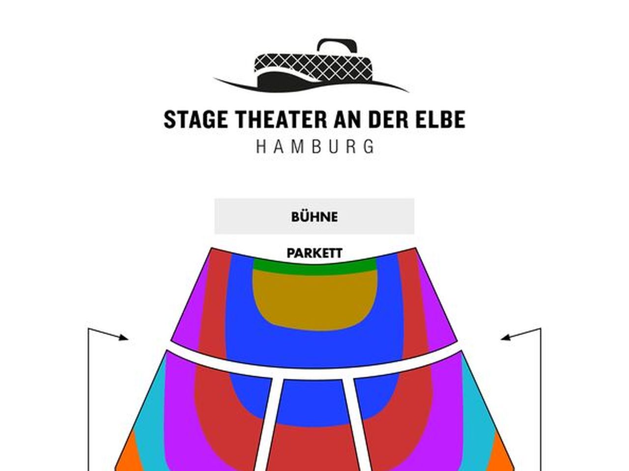 Saalplan MJ - Das Michael Jackson Musical mit Ticket und Hotel