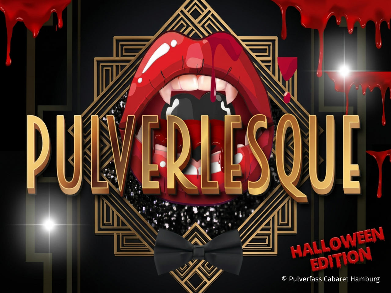 Beispielbild: Pulverlesque – Halloween Edition im Pulverfass Cabaret auf der Reeperbahn in Hamburg mit Ticket & Hotel – Das Musical