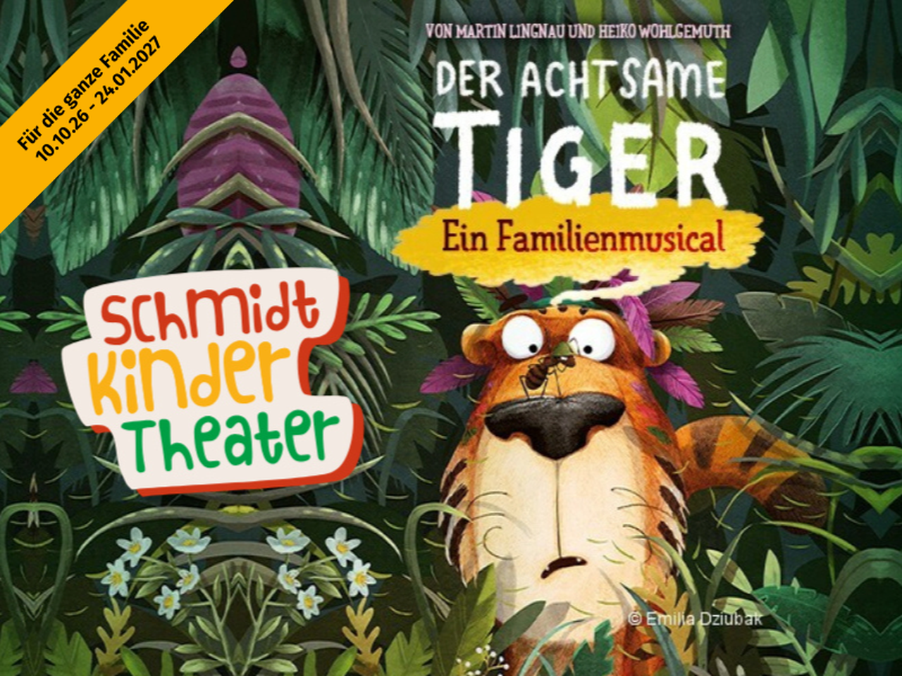 Der achtsame Tiger im Schmidts Tivoli