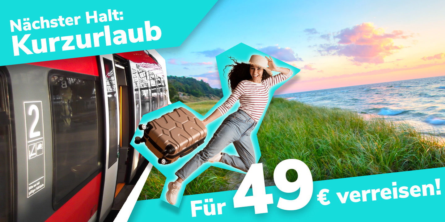 vorschaubild die schönsten zugstrecken deutschlands mit dem 49-euro-ticket entdecken