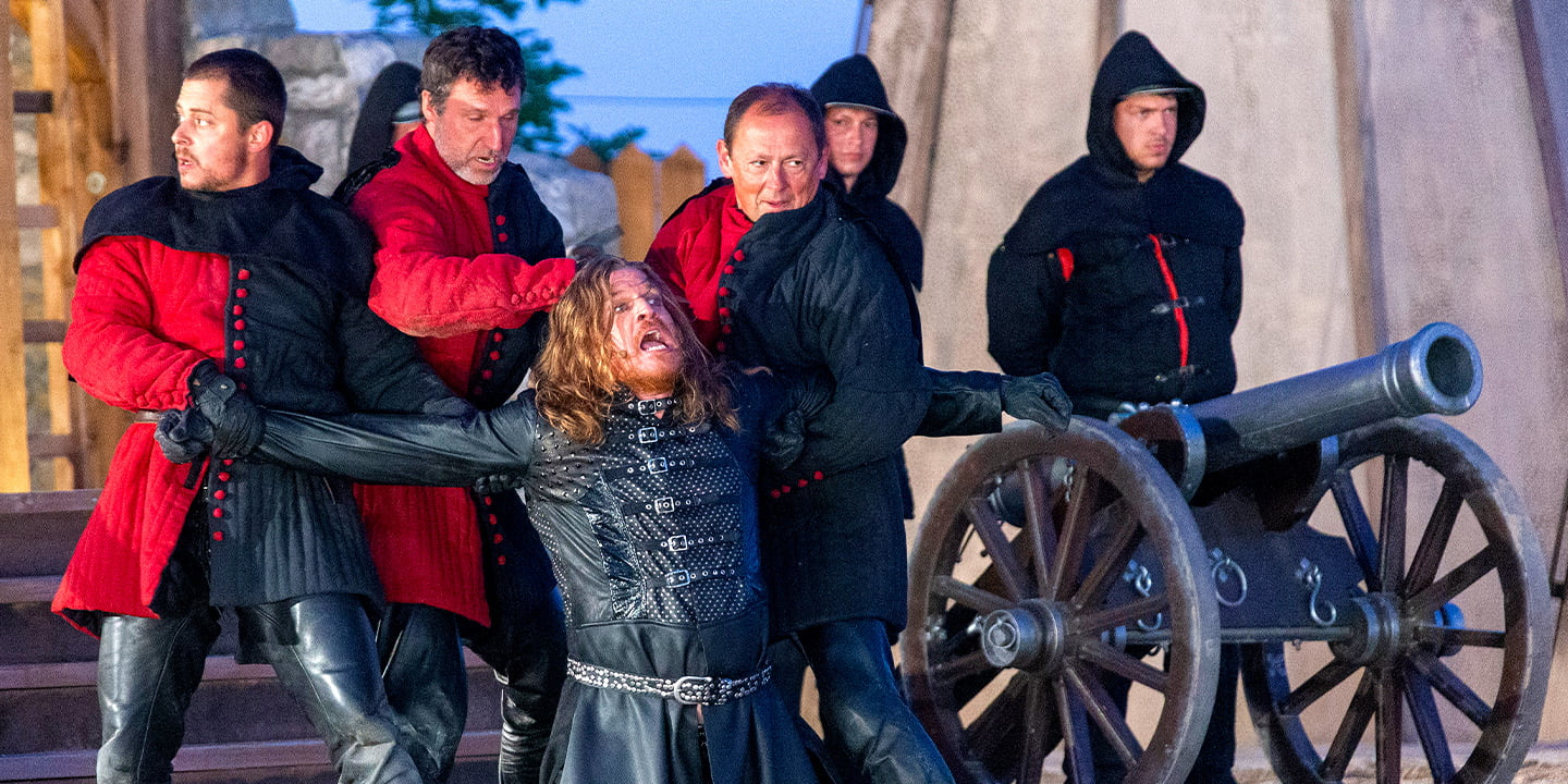 vorschaubild von piraten, feuerwerken und adlershows: die störtebeker-festspiele auf rügen
